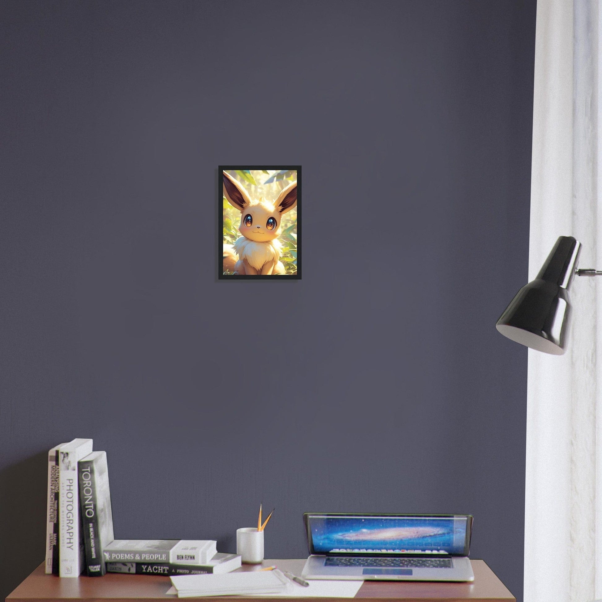 Canvanation Print Material Tableau Pokémon Evoli - Chambre Bébé