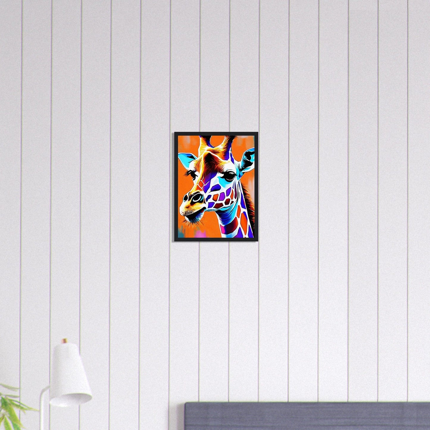 Canvanation Print Material 30x40 cm / 12x16″ Tableau Girafe Zoo