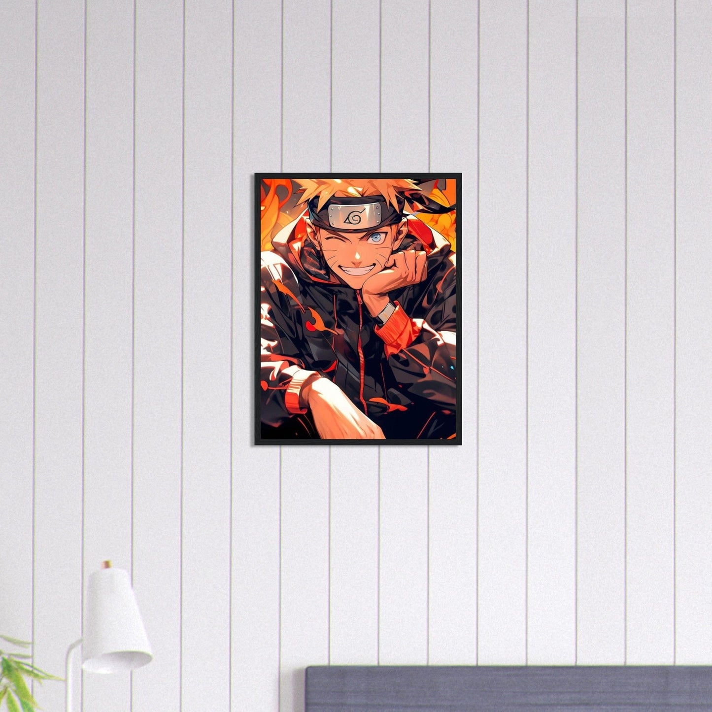 Canvanation Print Material 45x60 cm / 18x24″ Tableau Naruto Uzumaki Manga