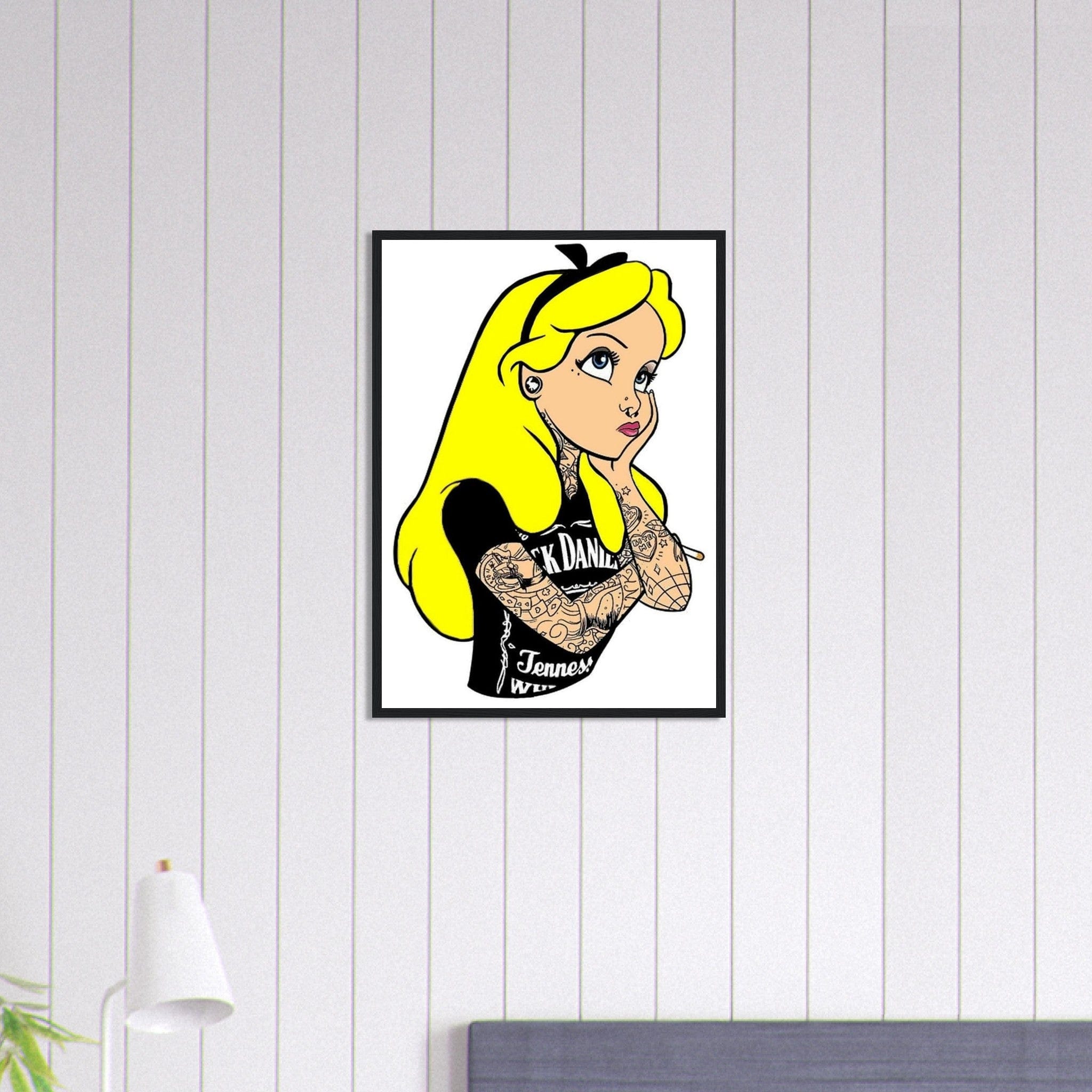 Canvanation Print Material 50x70 cm / 20x28″ Tableau Alice Au Pays des Merveilles