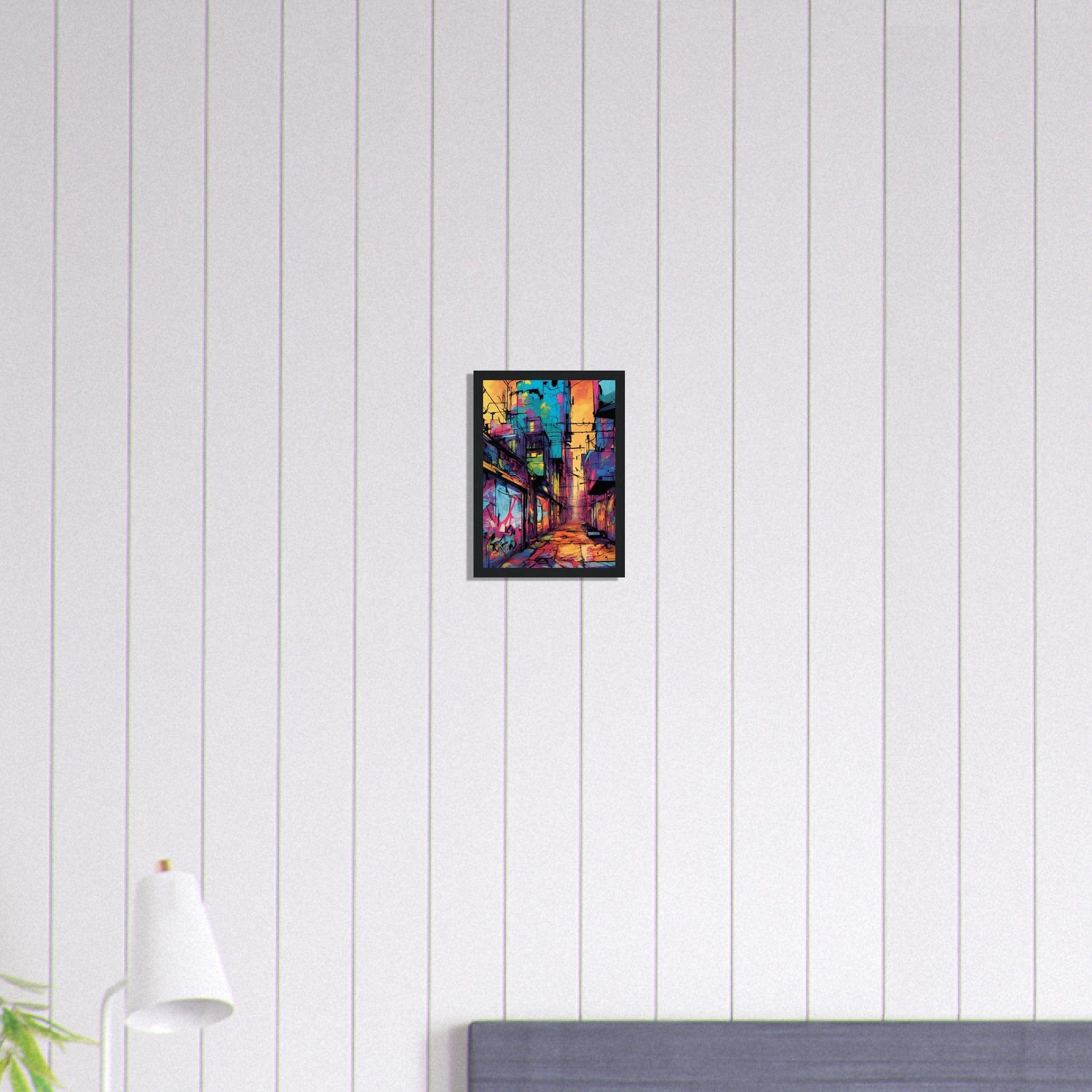 Canvanation Print Material A4 21x29.7 cm / 8x12″ Tableau Street Art Ville Graffiti