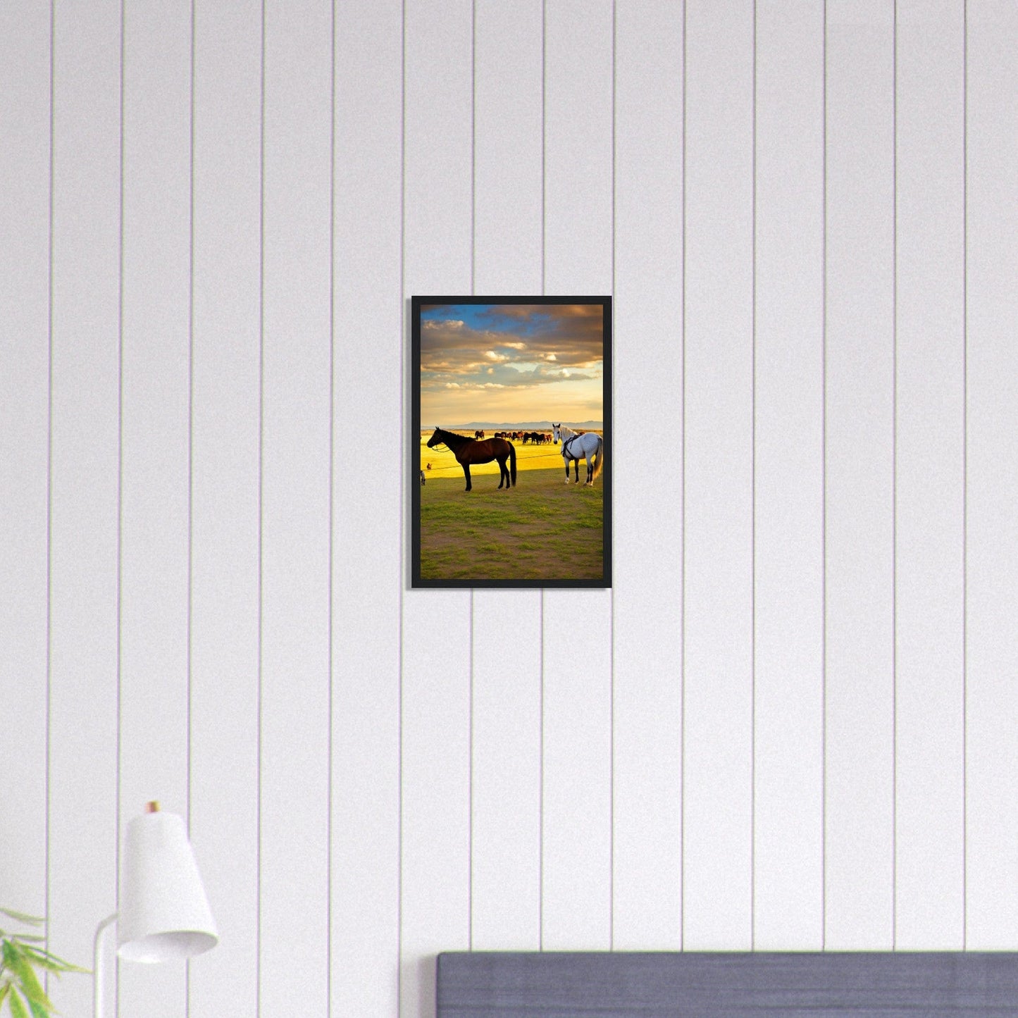 Canvanation Print Material 30x45 cm / 12x18″ Tableau Cheval Équestre