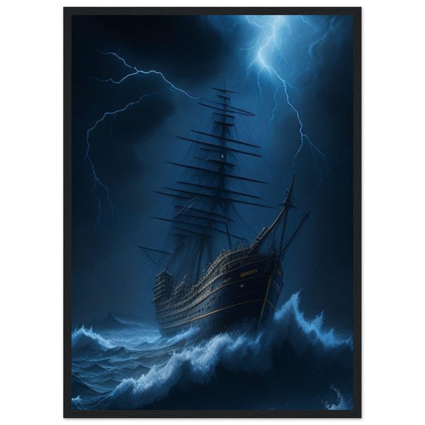 Gelato Print Material 50x70 cm / 20x28″ Tableau Bateau Moderne