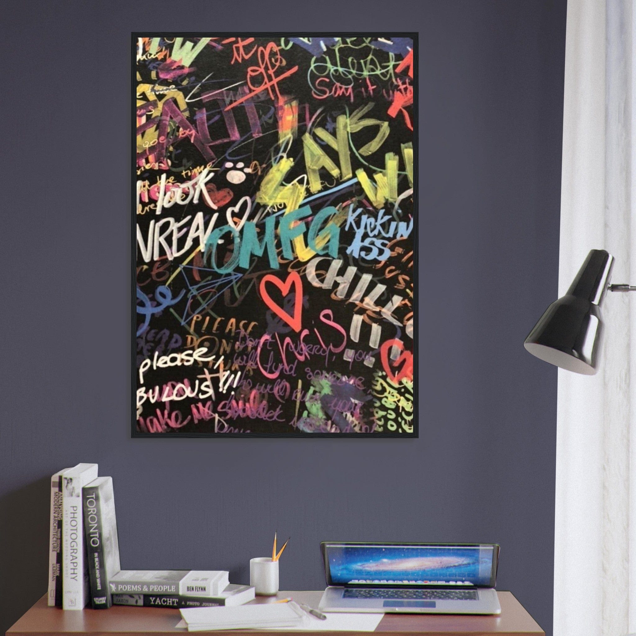 Canvanation Print Material Tableau Street Art Graffiti Tags