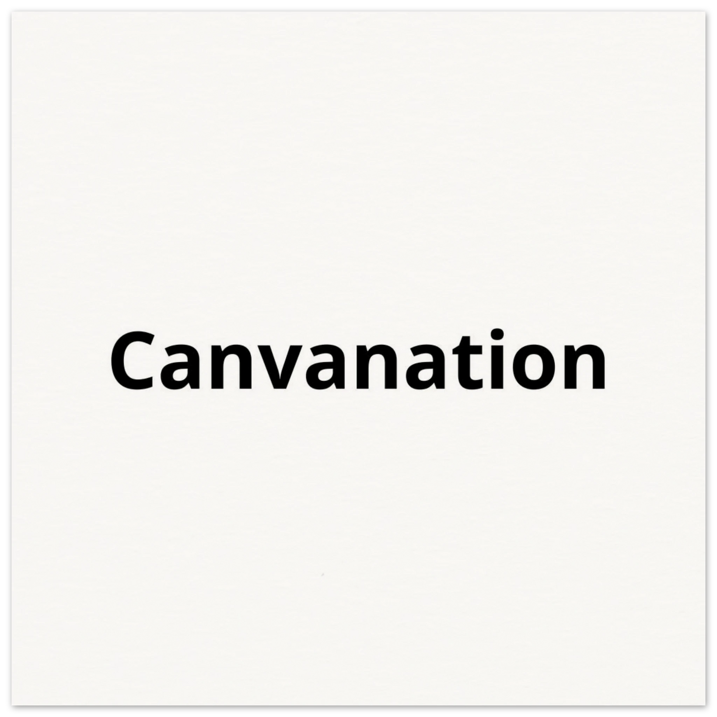 Canvanation Print Material 50x50 cm / 20x20″ Poster Personnalisé HD