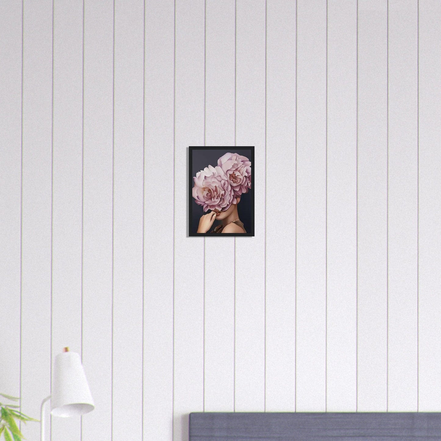 Canvanation Print Material A4 21x29.7 cm / 8x12″ Tableau Femme Fleurs Cheveux