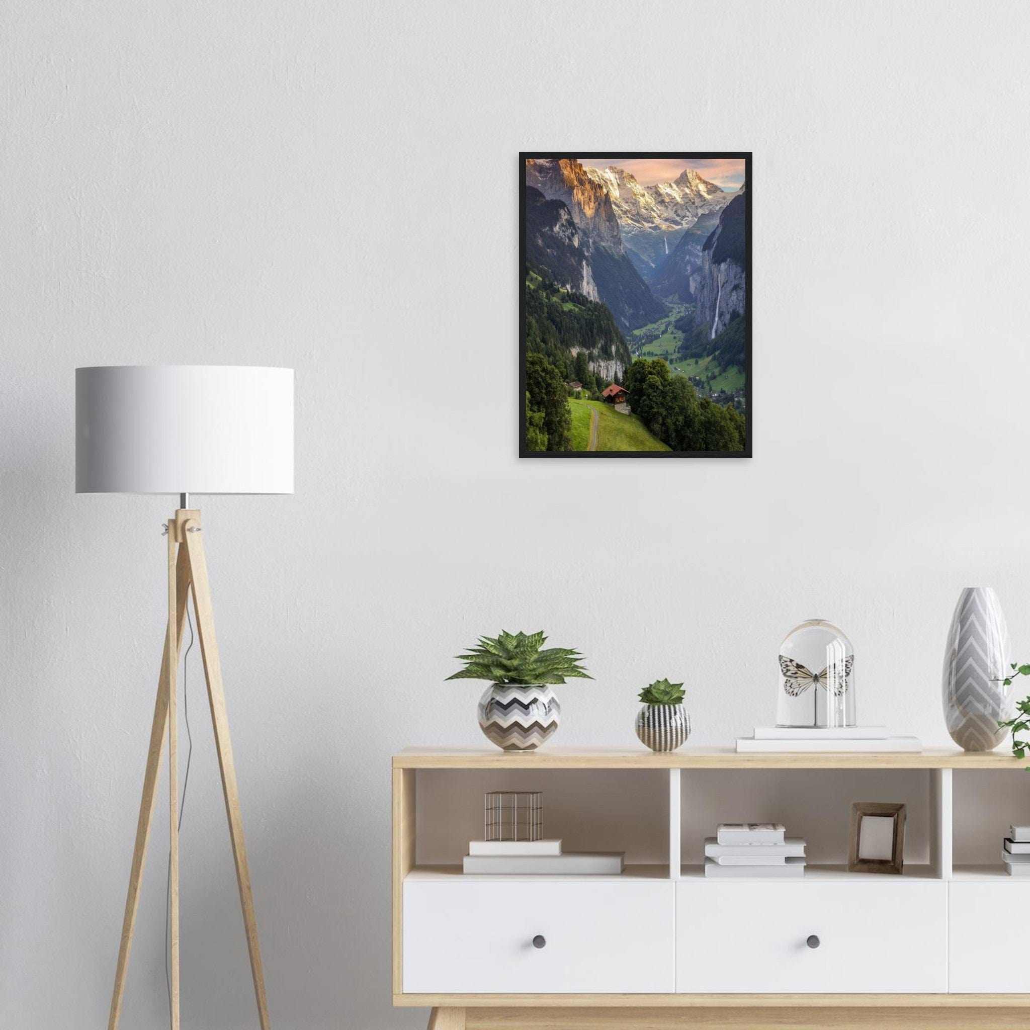 Canvanation Print Material Tableau Peinture Acrylique Montagne