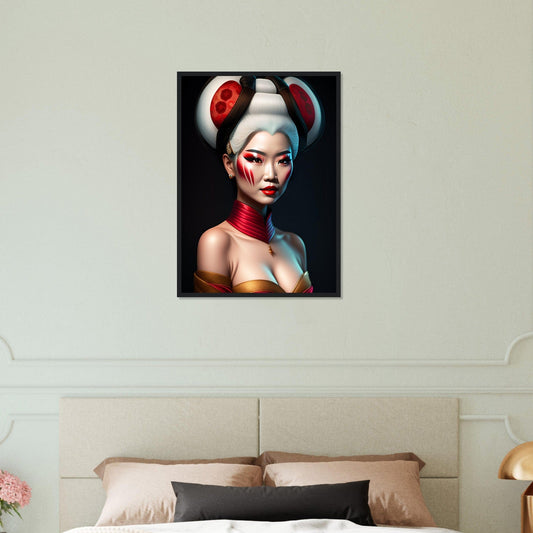 Canvanation Print Material 50x70 cm / 20x28″ Tableau Japon Geisha Horreur