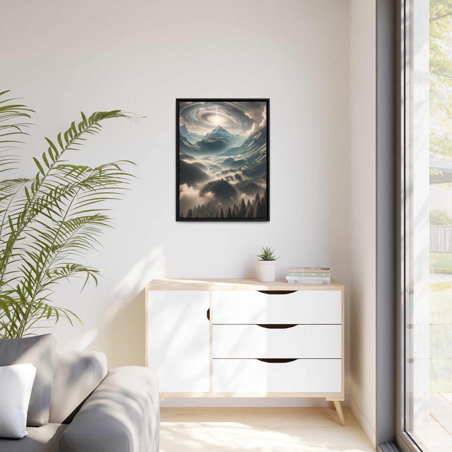 Printify Canvas Tableau Les sommets éternels : une odyssée dans les montagnes