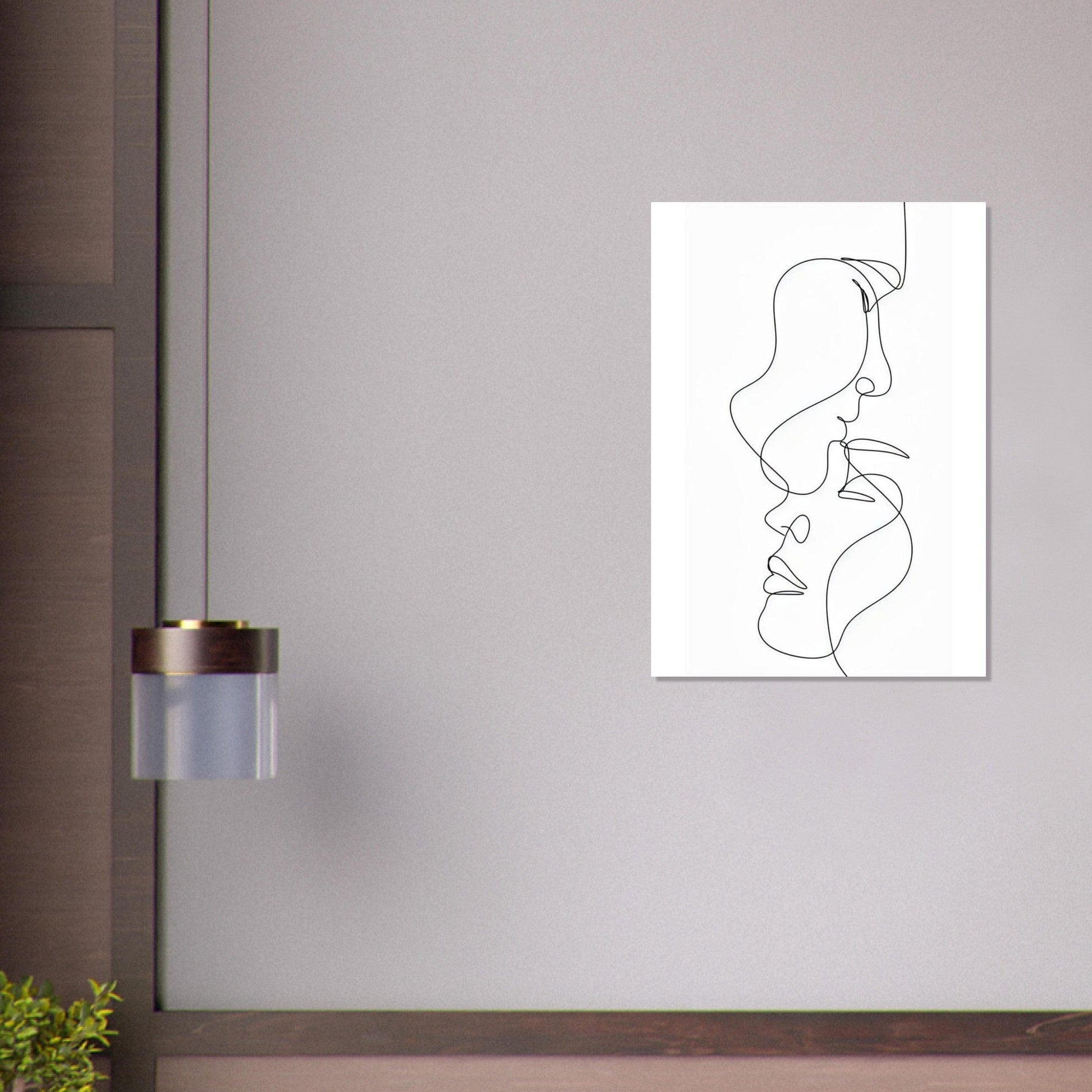 Gelato Print Material Poster Couple Amoureux