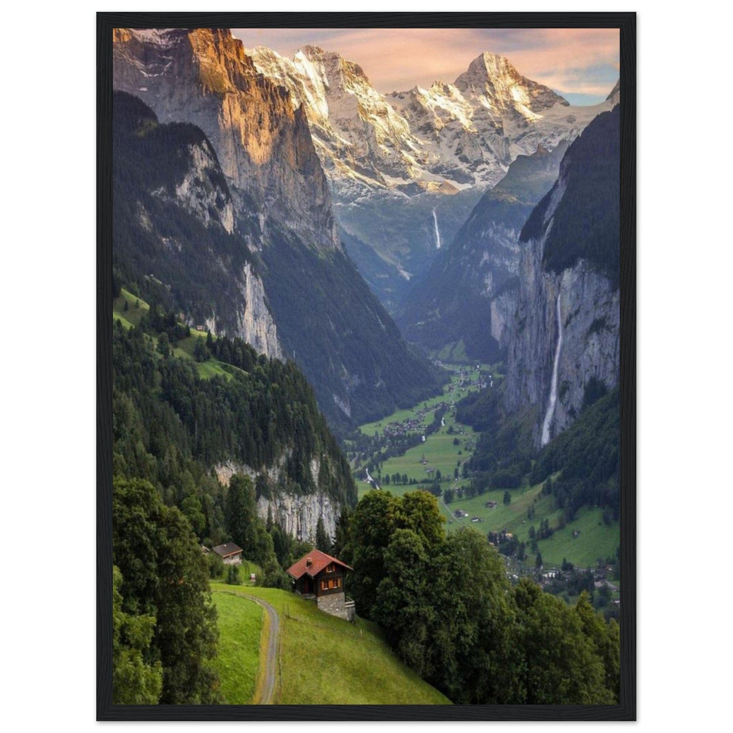 Canvanation Print Material Tableau Peinture Acrylique Montagne
