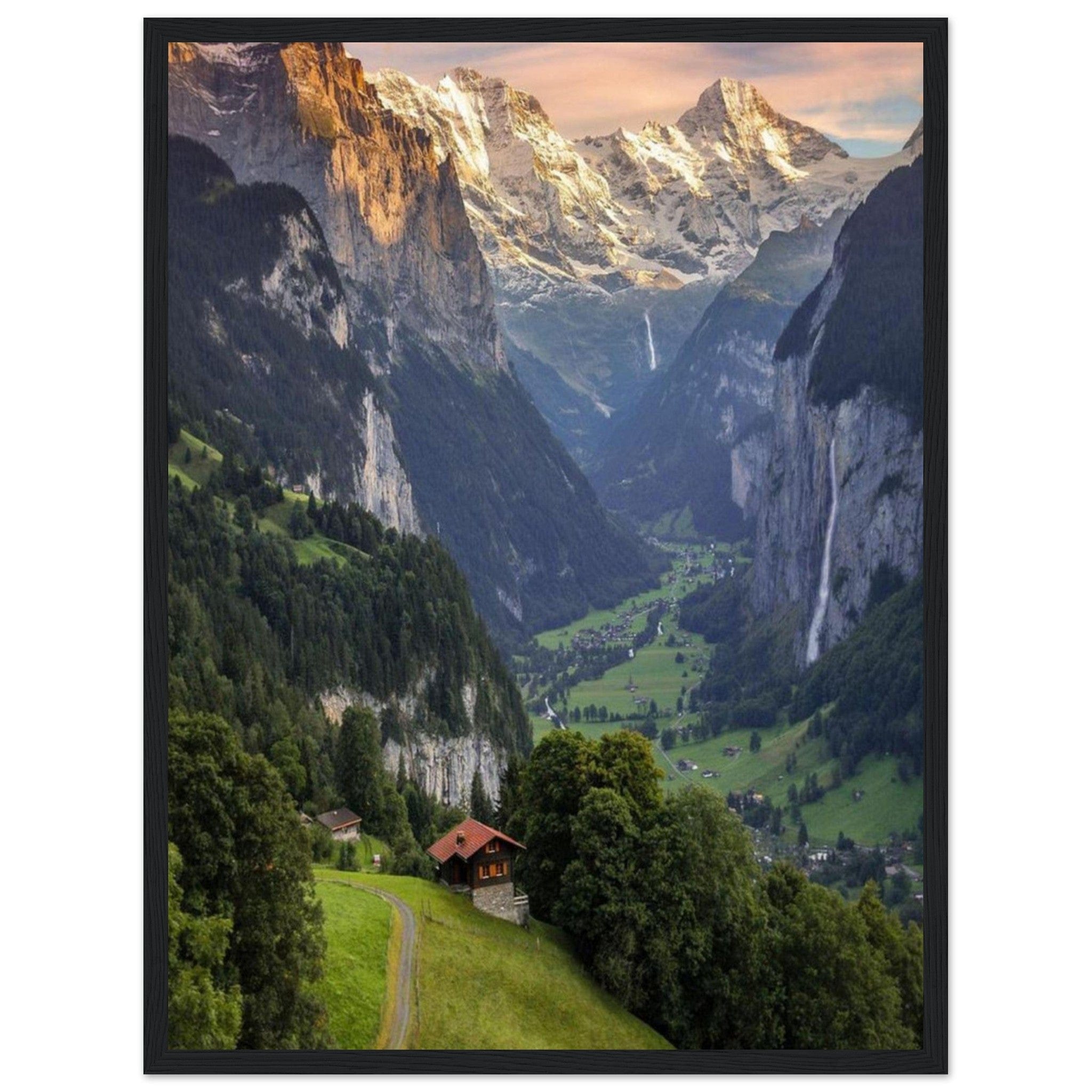Canvanation Print Material Tableau Peinture Acrylique Montagne