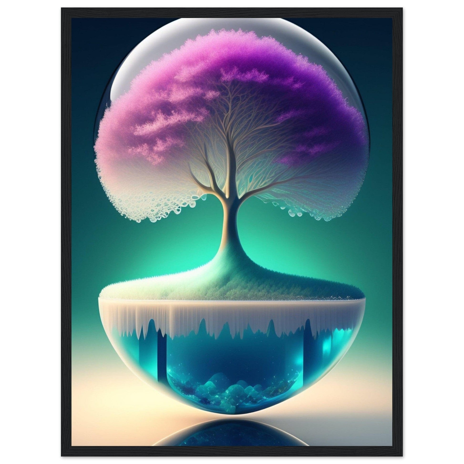 Canvanation Print Material Tableau Mural Arbre