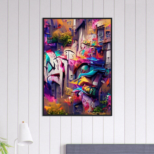 Canvanation Print Material 70x100 cm / 28x40″ Tableau Street Art Graffiti Rue