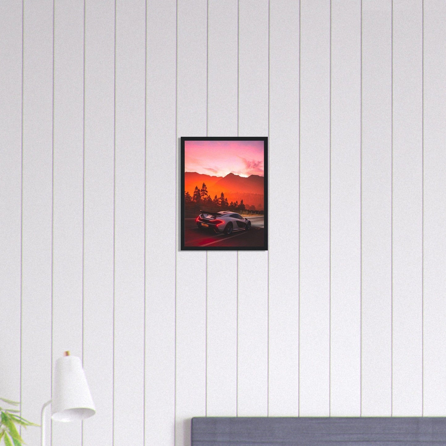 Canvanation Print Material 30x40 cm / 12x16″ Tableau Voiture Mclaren Lp-500 Anglaise