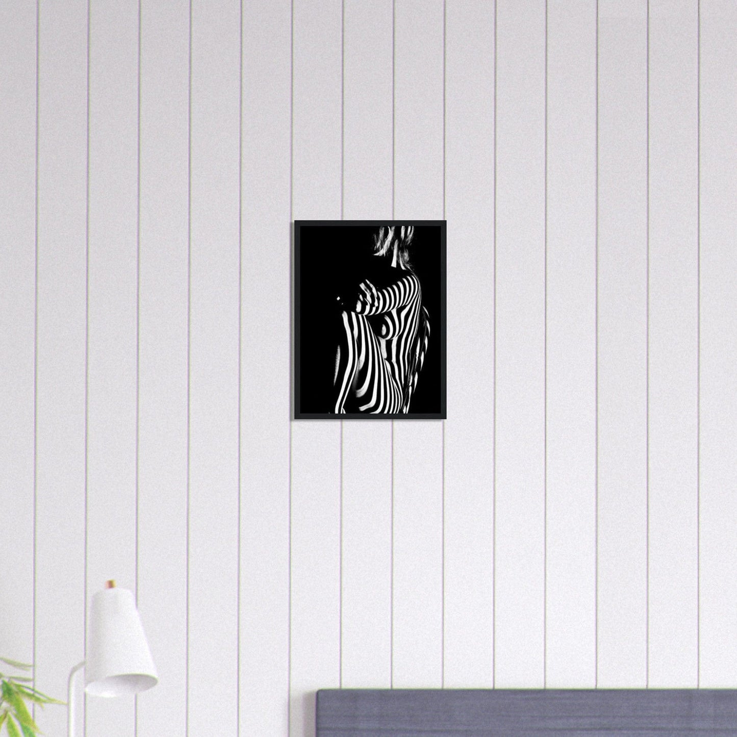 Canvanation Print Material 30x40 cm / 12x16″ Tableau Photo Noir Et Blanc-Femme-Sensuelle