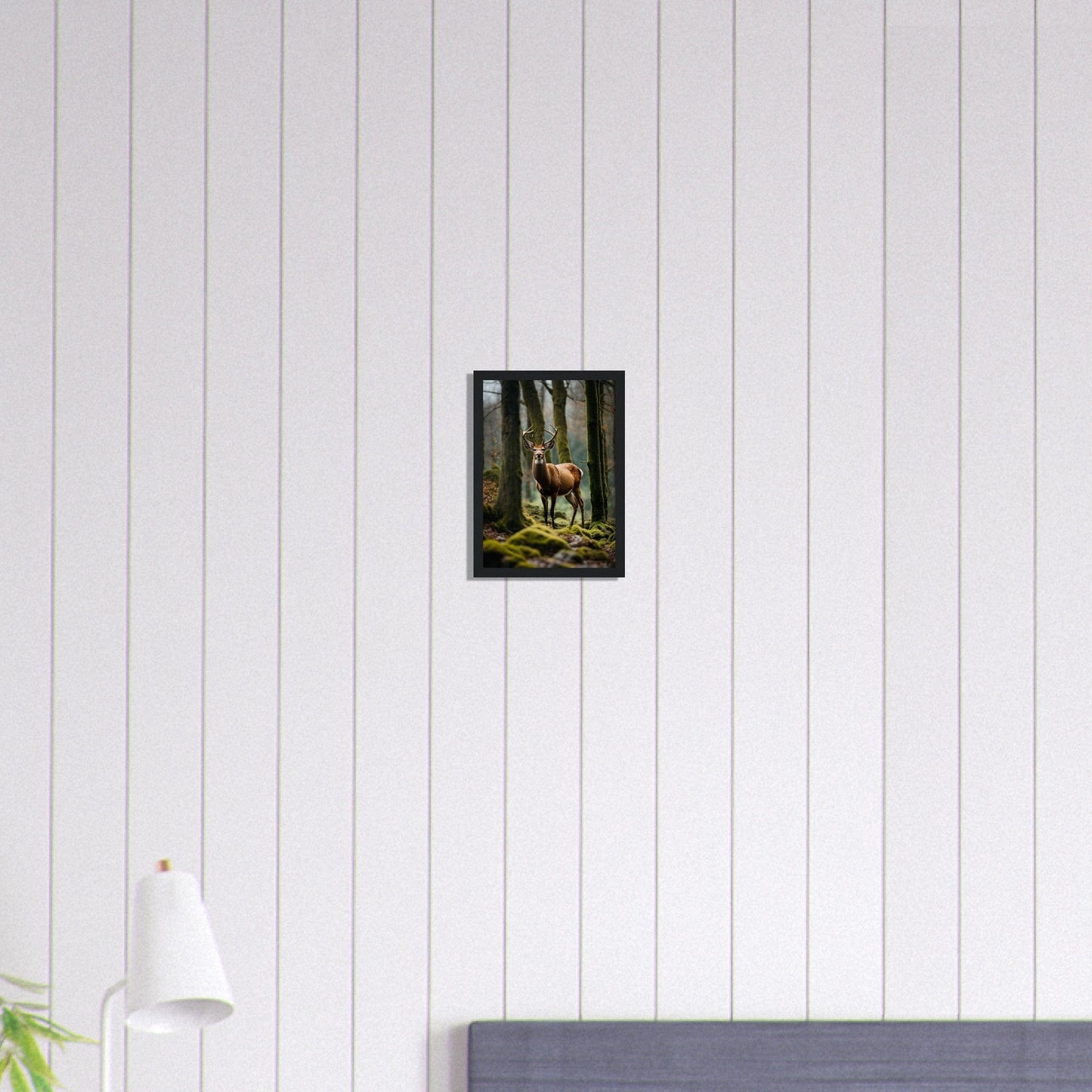 Canvanation Print Material A4 21x29.7 cm / 8x12″ Tableau Cerf Dans La Forêt