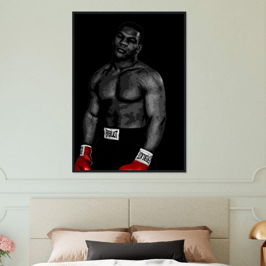 Canvanation Print Material 70x100 cm / 28x40″ Tableau Boxe Mike Tyson
