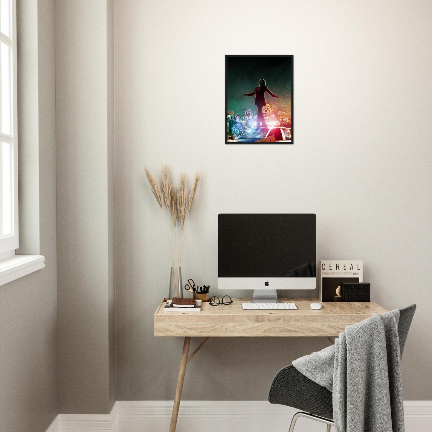 Canvanation Print Material Tableau Joker Pop Art