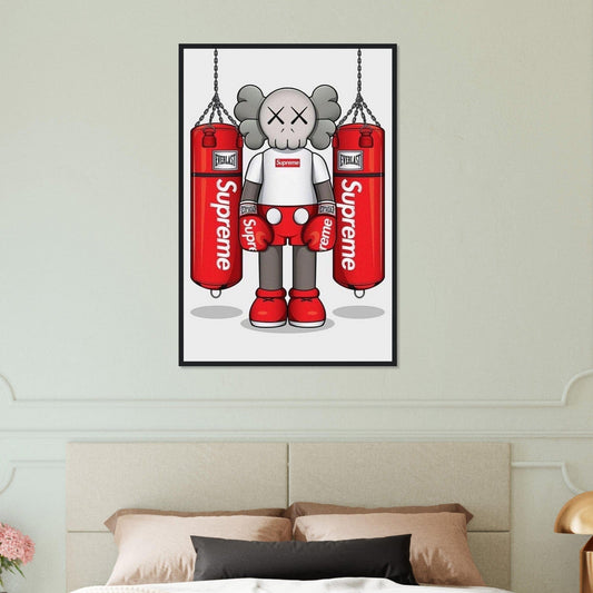 Canvanation Print Material 60x90 cm / 24x36″ Tableau Boxe Supreme