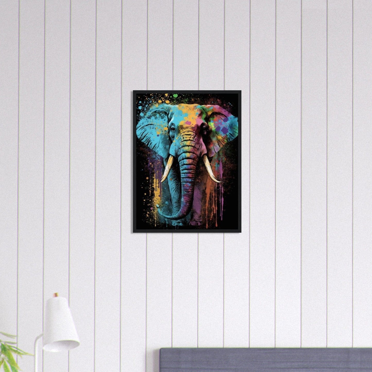 Canvanation Print Material 45x60 cm / 18x24″ Tableau Elephant Douceur Monumentale