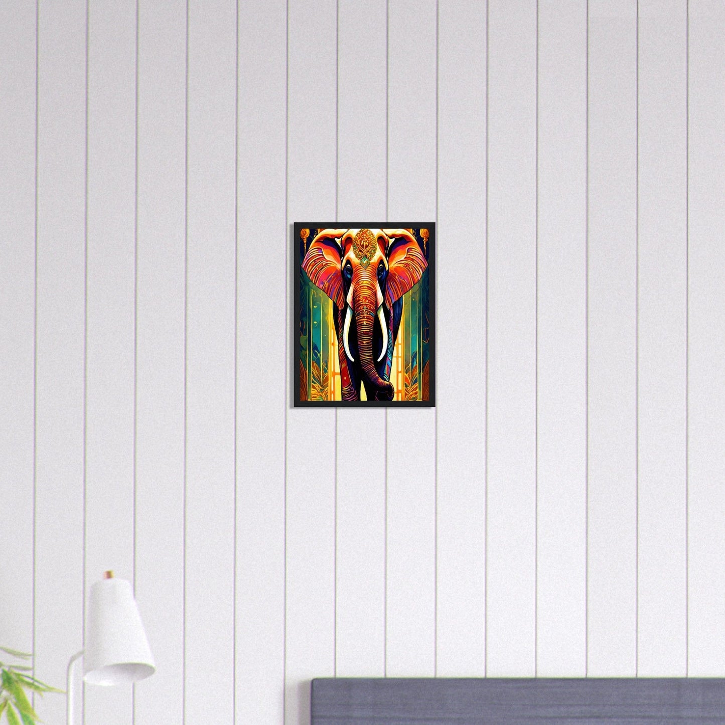 Canvanation Print Material 30x40 cm / 12x16″ Tableau Elephant L'Esprit Grand