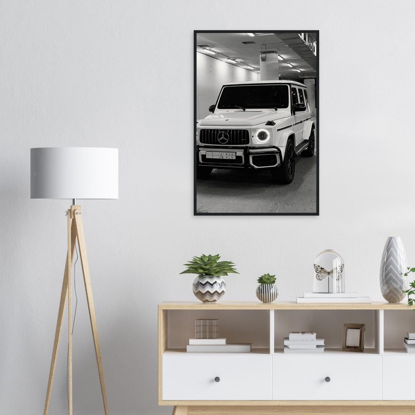 Canvanation 60x90 cm / 24x36″ / W0223A04 Tableau Coco Chanel Noir Et Blanc