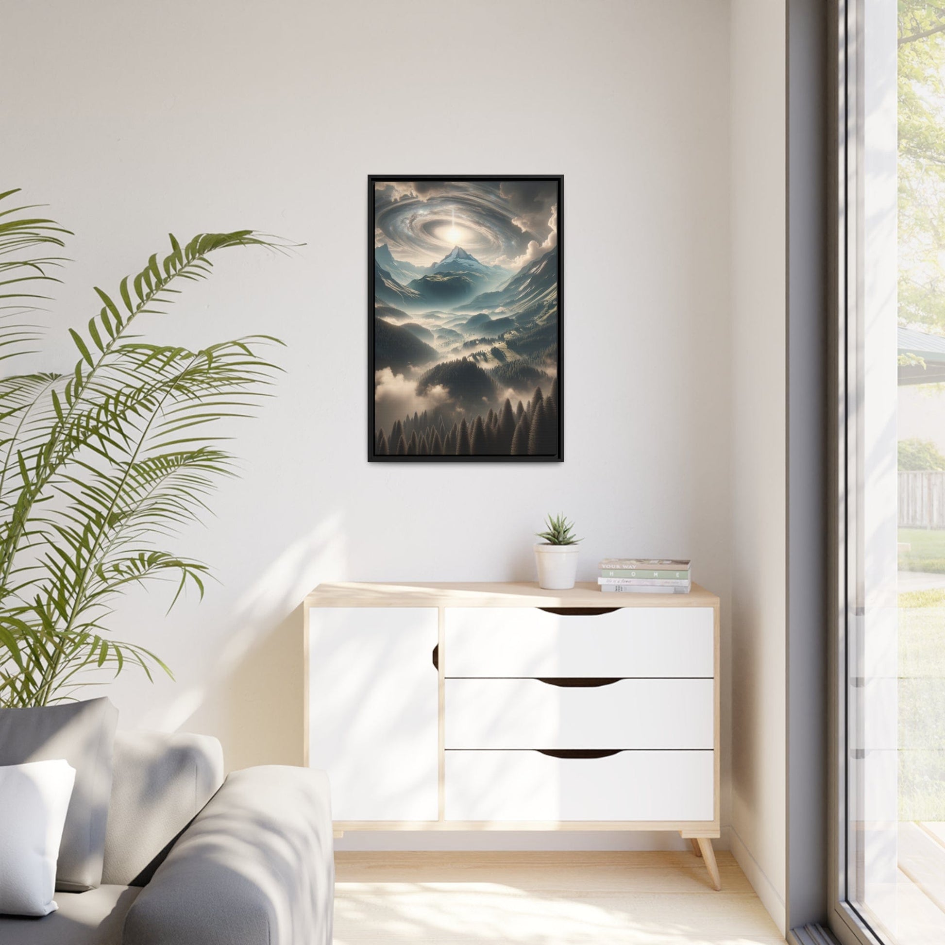 Printify Canvas Tableau Les sommets éternels : une odyssée dans les montagnes