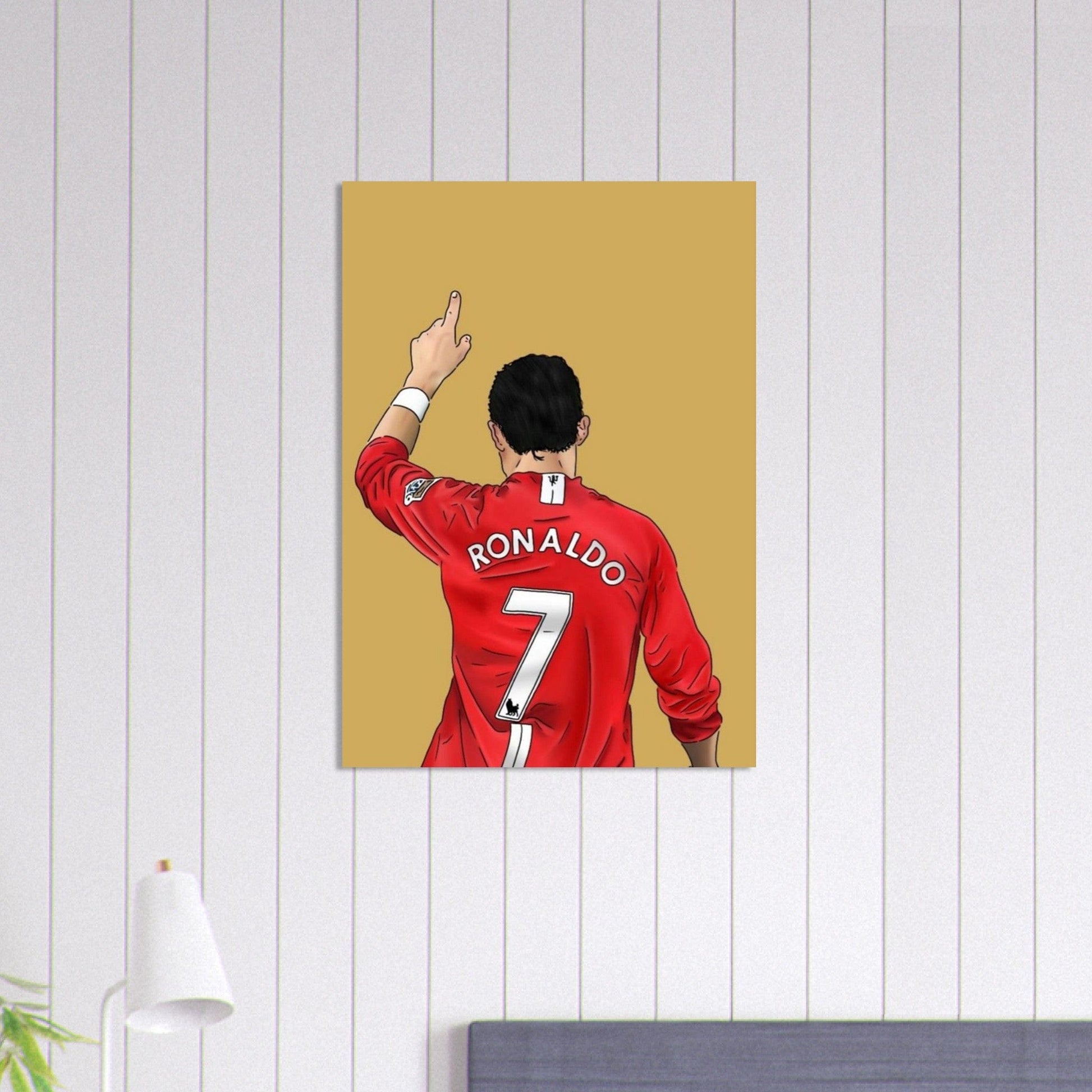 Gelato Print Material Poster Football Ronaldo