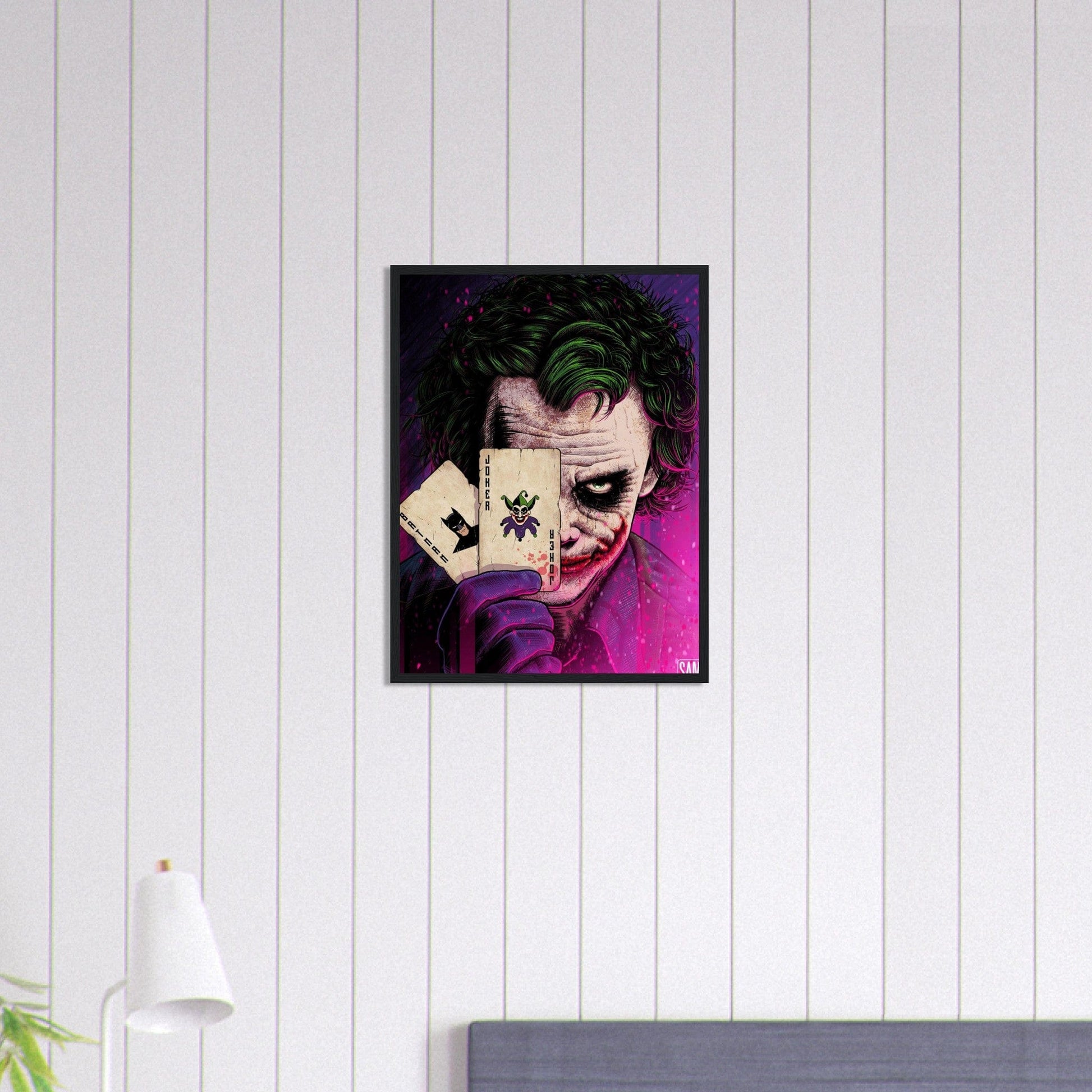 Canvanation Print Material Tableau Joker Pop Art Batman