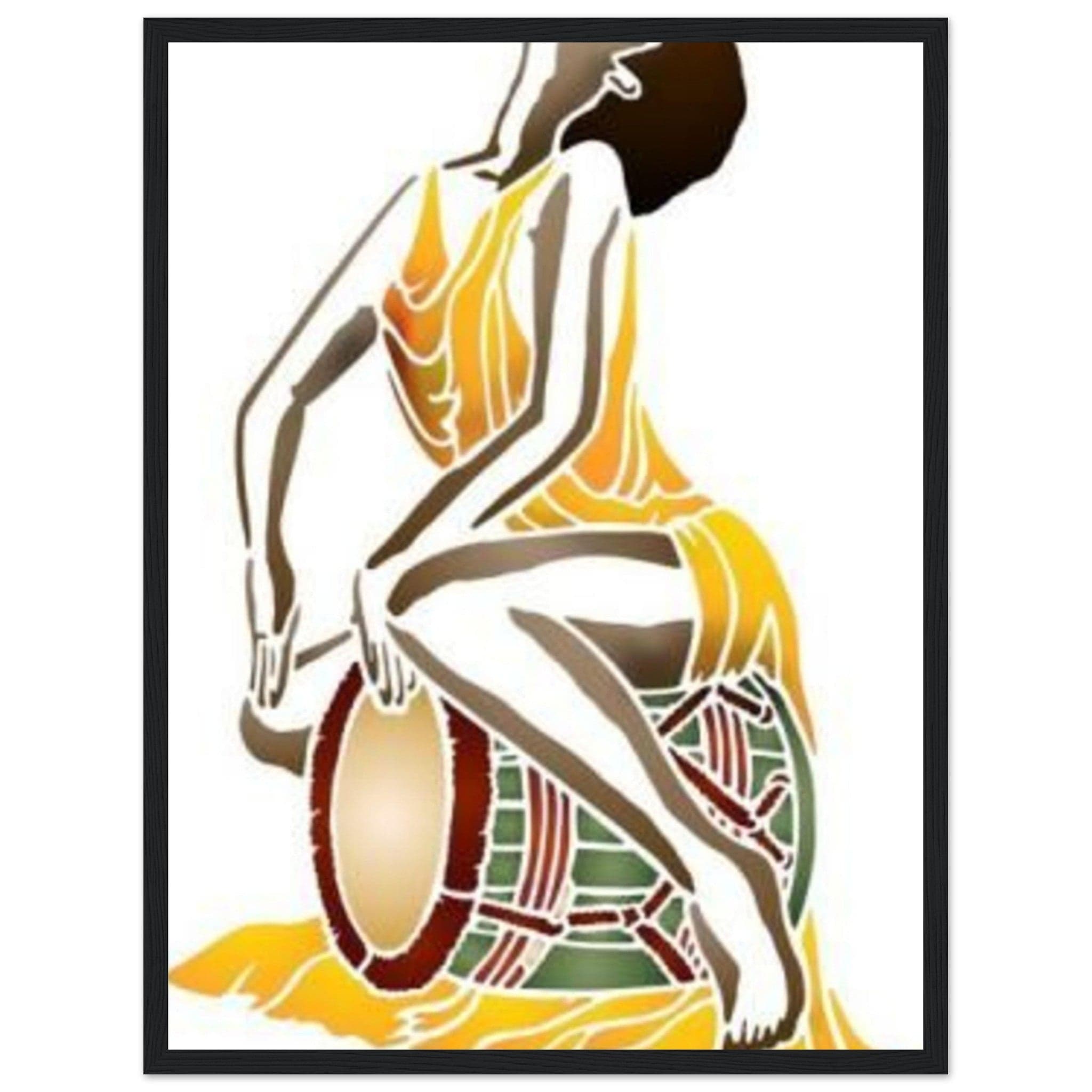 Canvanation Print Material Tableau Danse Africaine