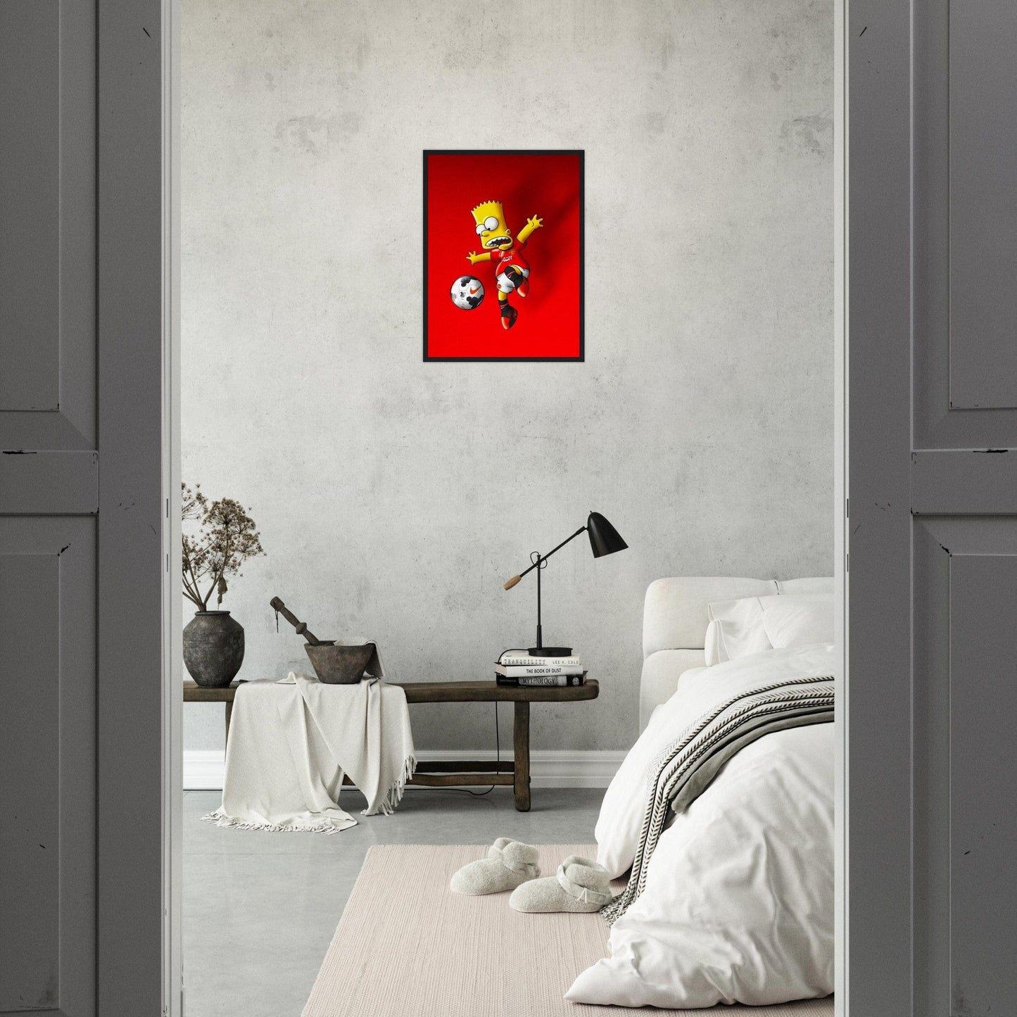Canvanation Print Material Tableau Football Simpson