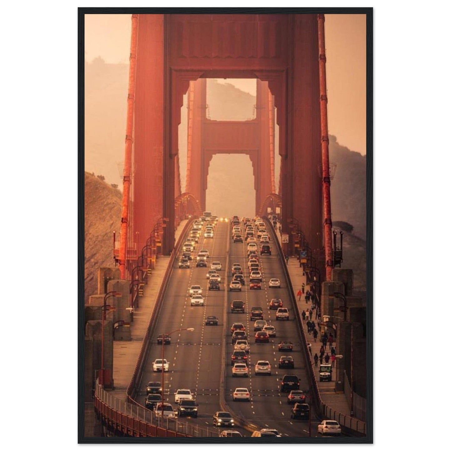 Gelato Print Material 60x90 cm / 24x36″ Tableau Ville San Francisco