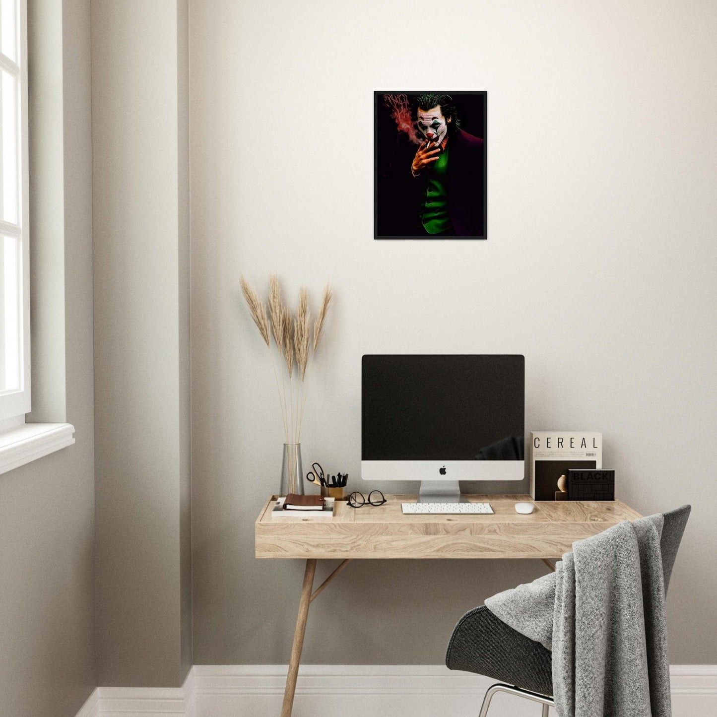 Canvanation Print Material Tableau Du Joker Batman