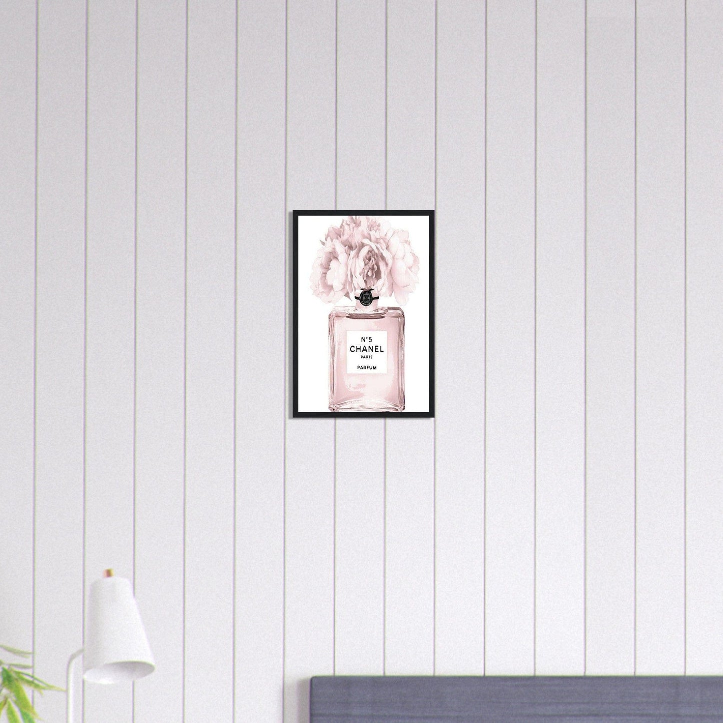 Canvanation Print Material 30x45 cm / 12x18″ Tableau Chanel Numéro 5 Rose