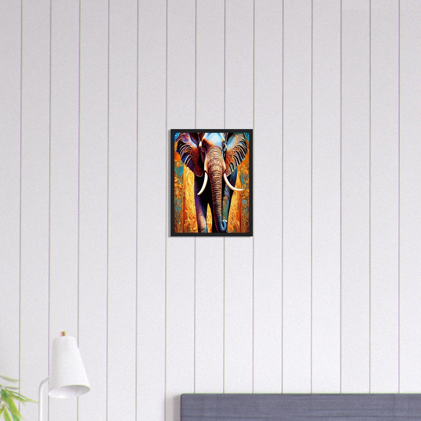 Canvanation Print Material 30x40 cm / 12x16″ Tableau Elephant Silence Éloquent