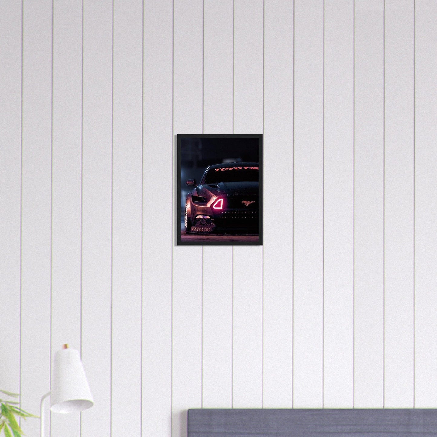 Canvanation Print Material 30x40 cm / 12x16″ Tableau Voiture Mustang Shelby Gt500