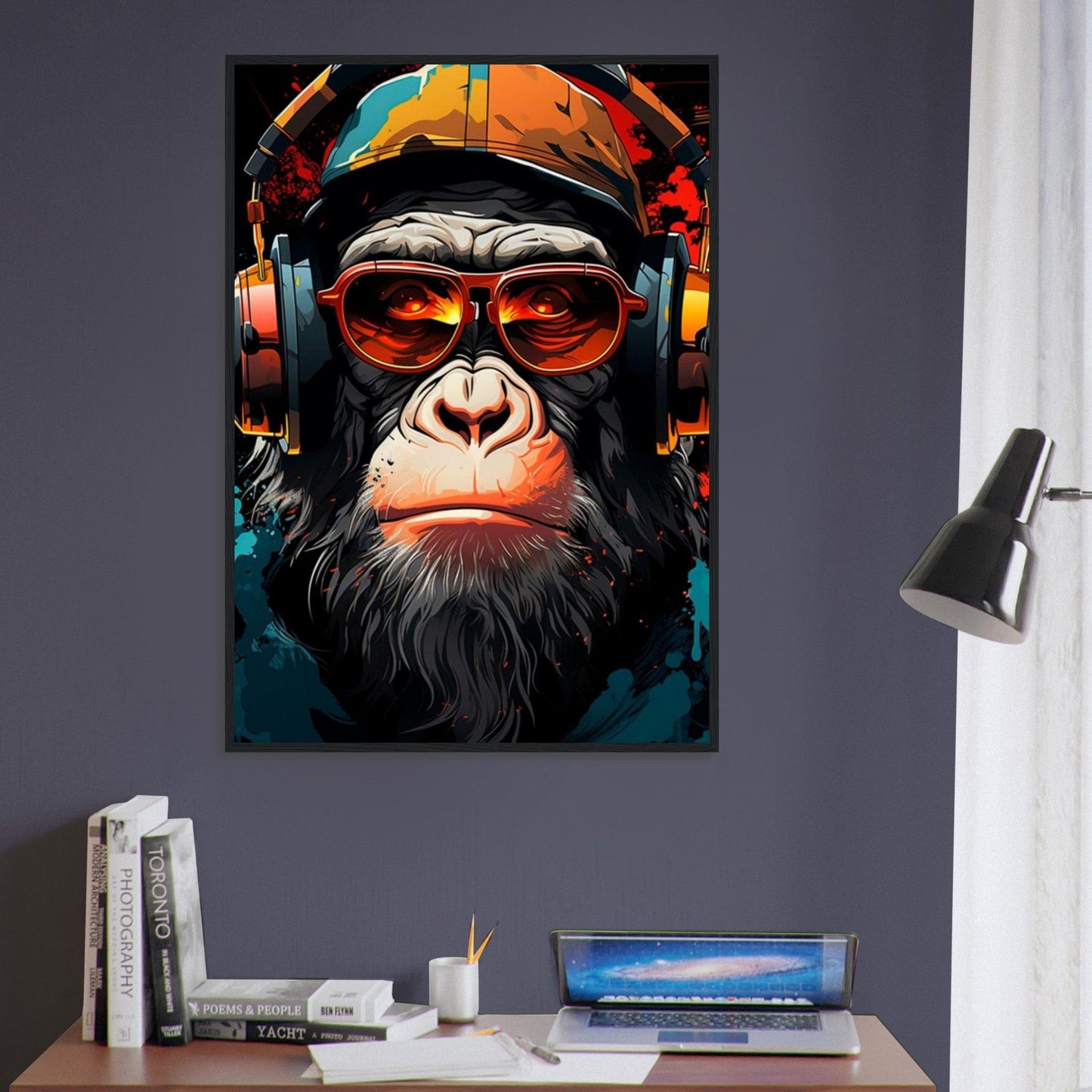 Canvanation Print Material Cadre Singe