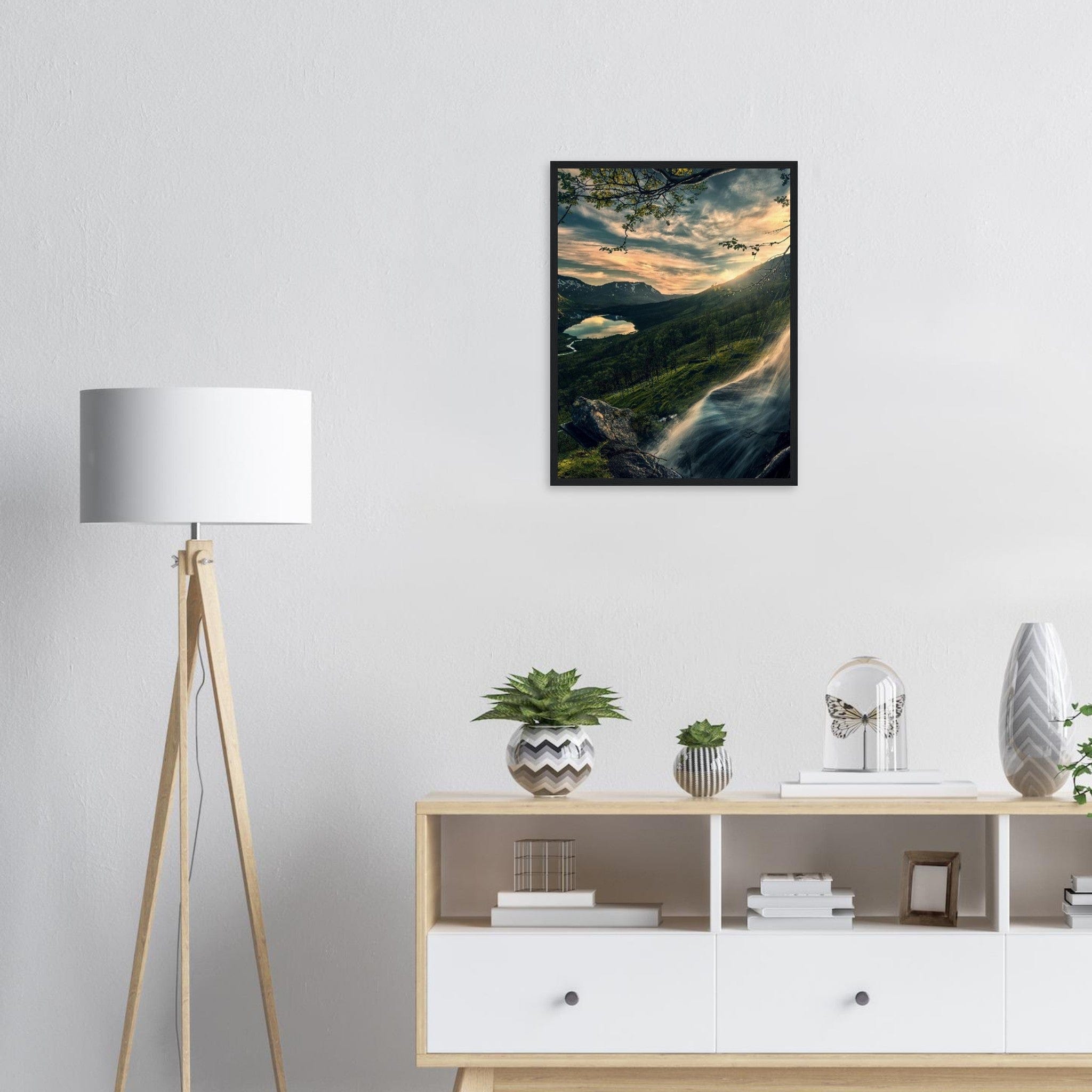 Canvanation Print Material Peinture Foret Moderne
