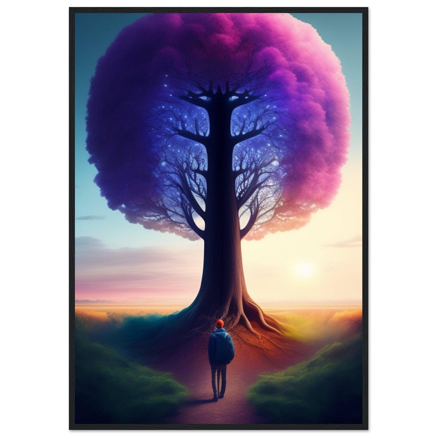 Canvanation Print Material 70x100 cm / 28x40″ Tableau Gustave Klimt Arbre De Vie