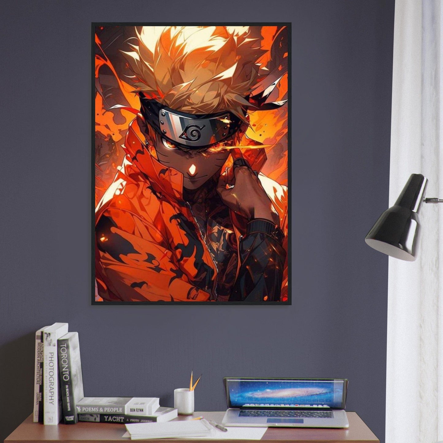 Canvanation Print Material Tableau Naruto Sharingan