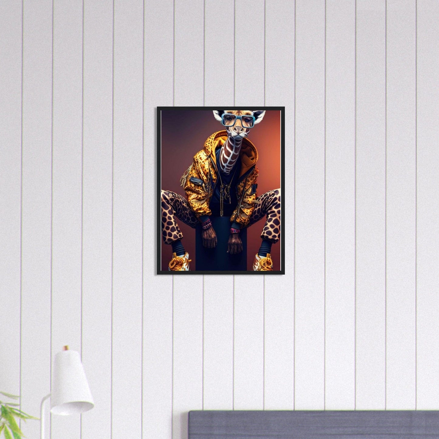 Canvanation Print Material 45x60 cm / 18x24″ Tableau Girafe Schleich