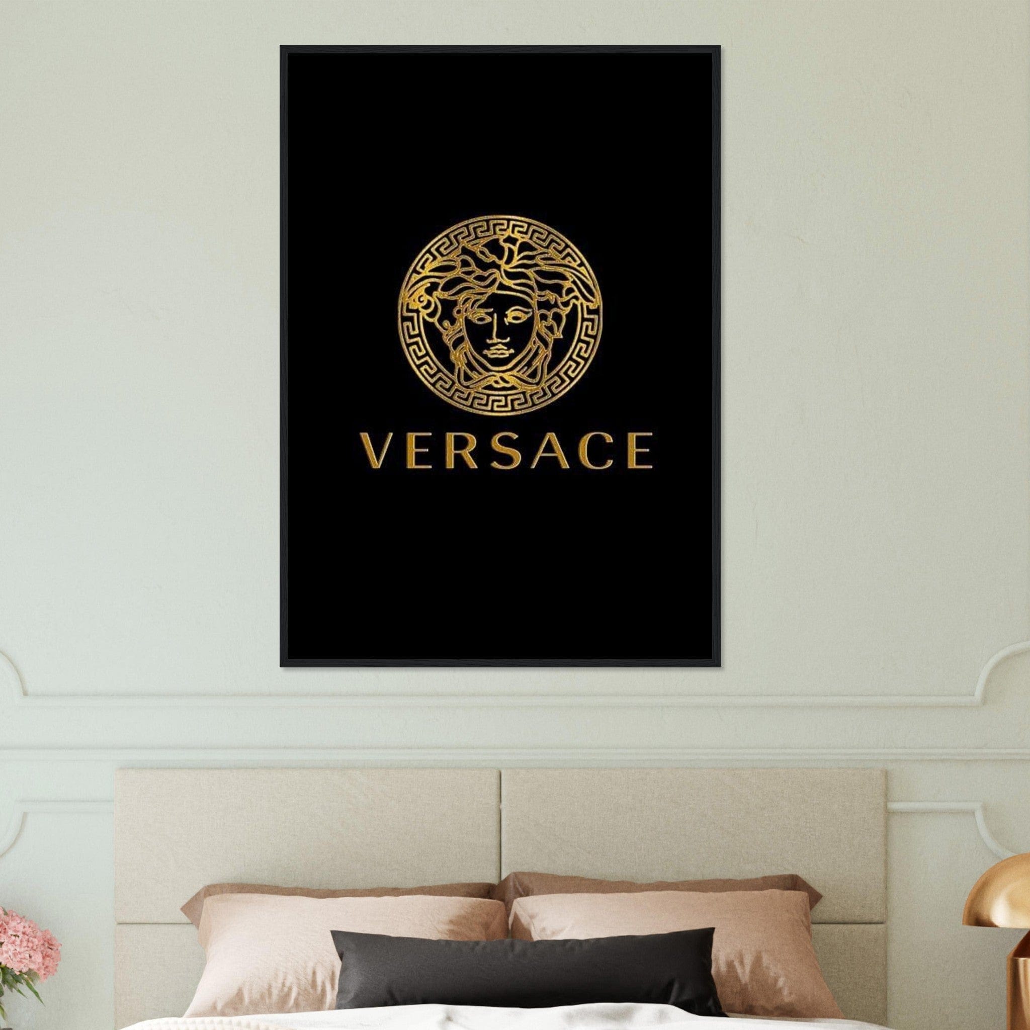 Canvanation Print Material 70x100 cm / 28x40″ Tableau Marque De Luxe Versace