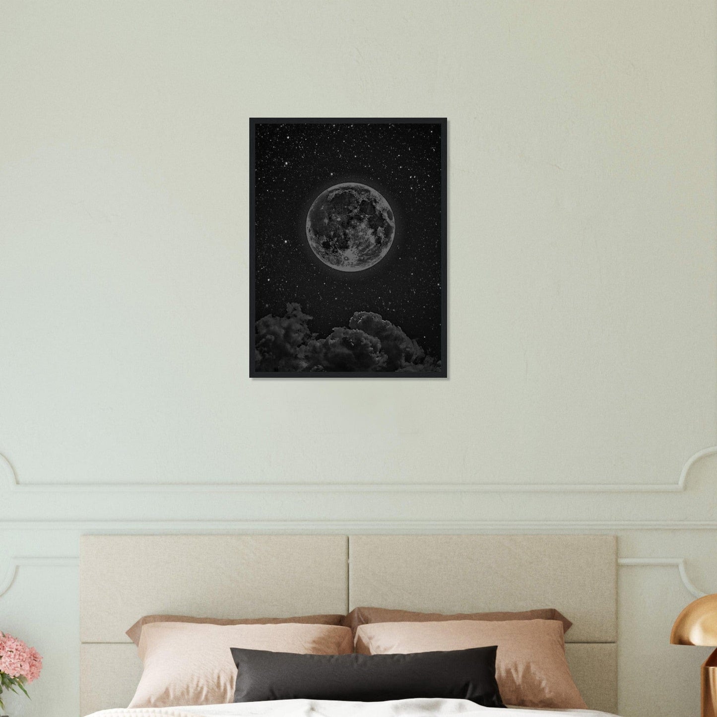 Canvanation Print Material Tableau Peinture Lune