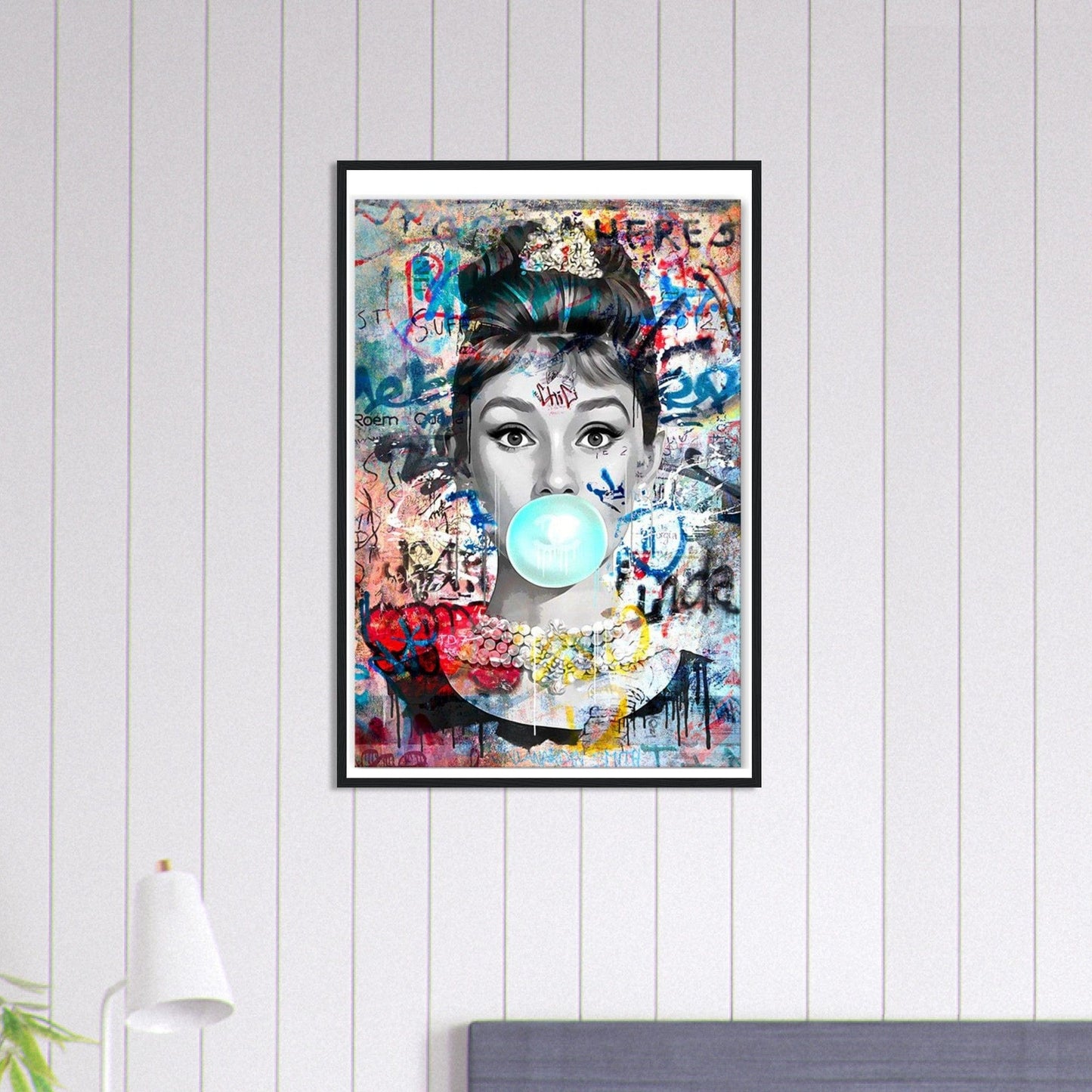 Canvanation Print Material 60x90 cm / 24x36″ Tableau Audrey Hepburn
