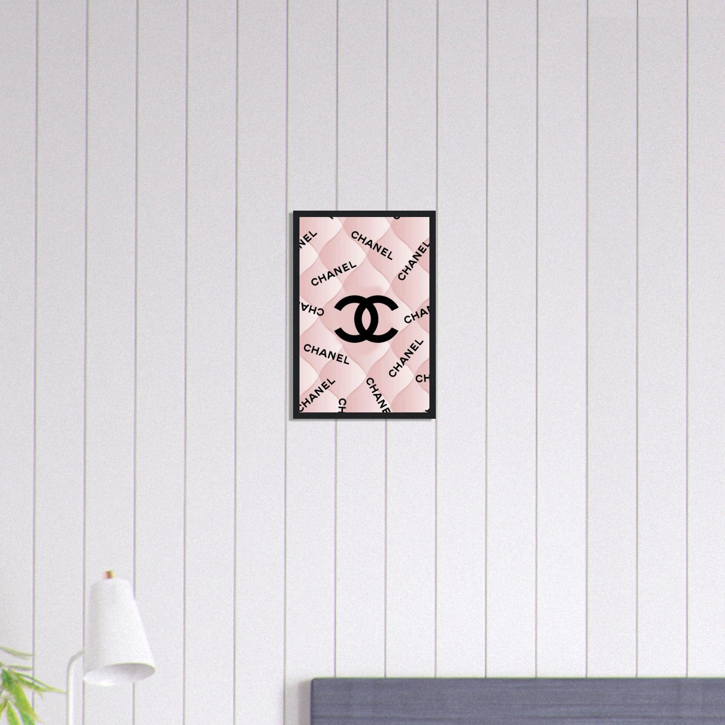 Canvanation Print Material 30x45 cm / 12x18″ Tableau Chanel Fond Matelasse