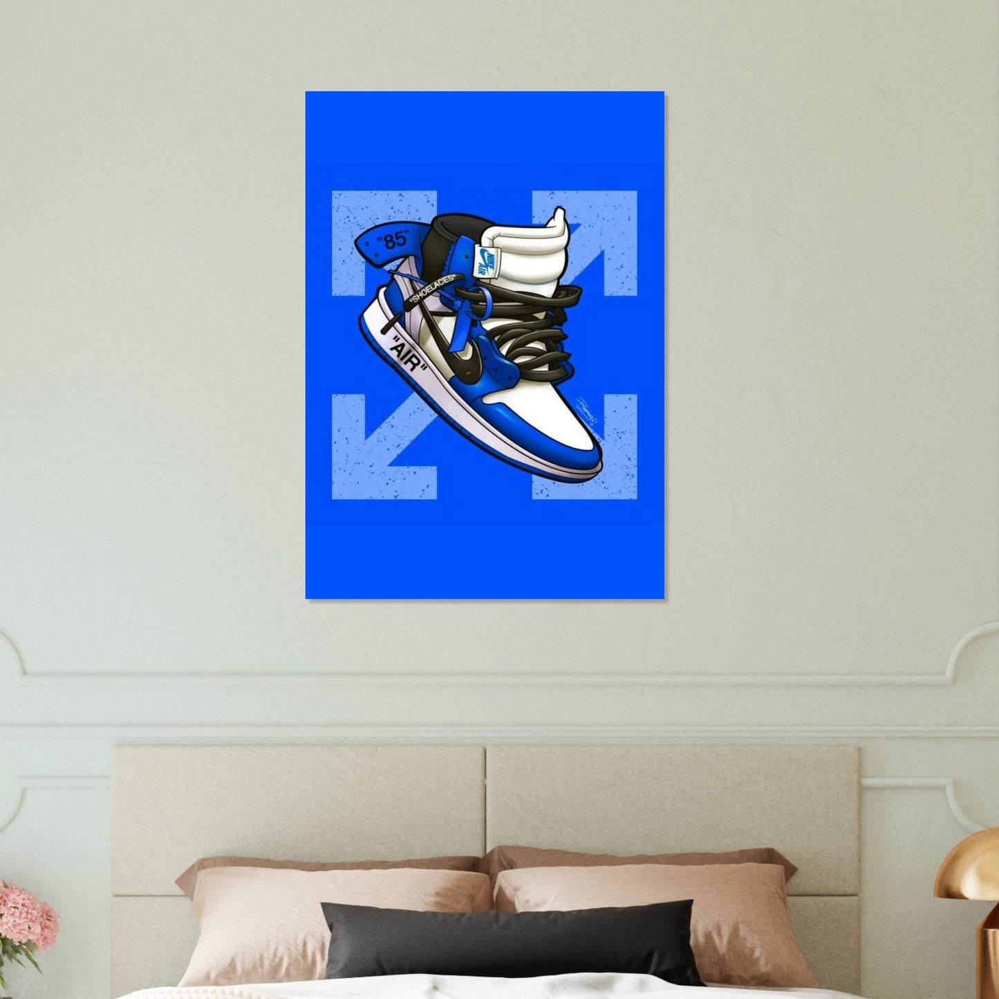 Gelato Print Material Sneakers Poster