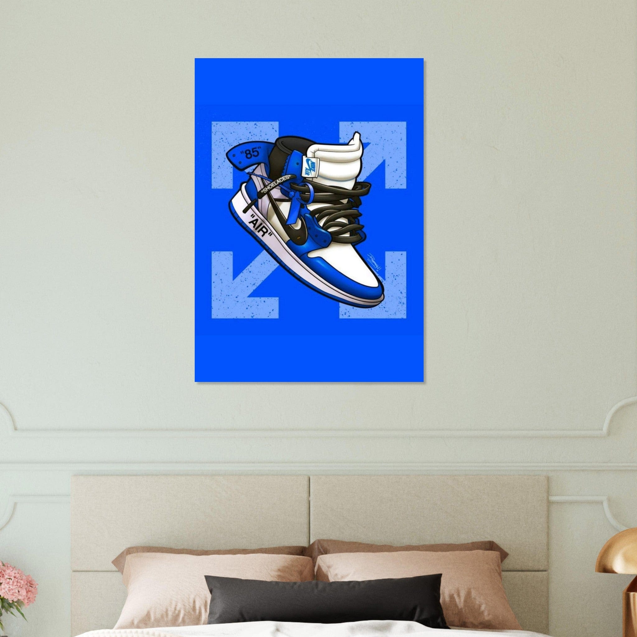 Gelato Print Material Sneakers Poster
