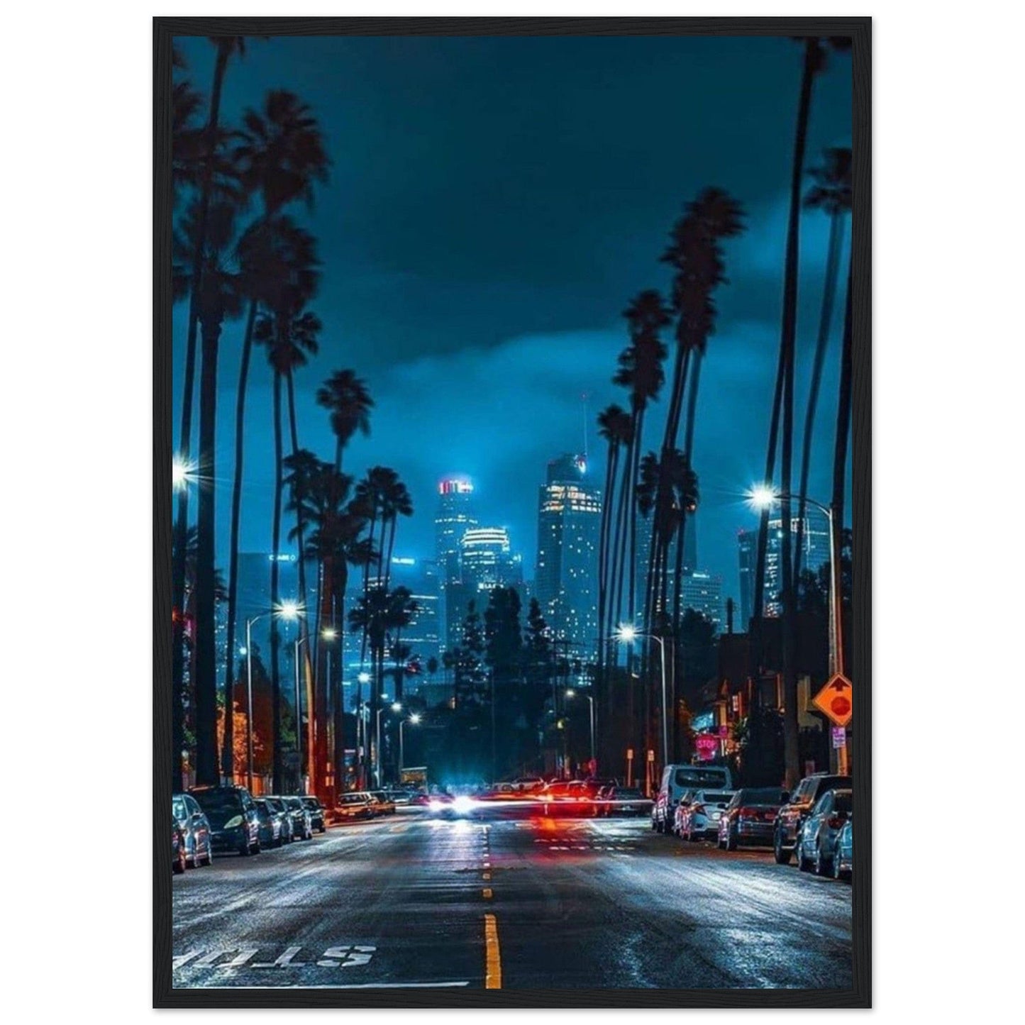 Gelato Print Material 50x70 cm / 20x28″ Tableau Ville Beverly Hills