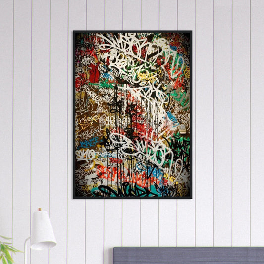 Canvanation Print Material 70x100 cm / 28x40″ Tableau Street Art Art